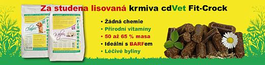 Za studena lisovan� krmiva pro psy cdVet Fit-Crock