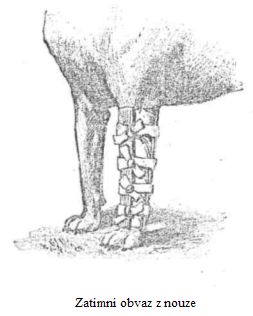Zat�mn� obvaz z nouze